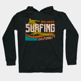 Big wave Surfing California Hoodie